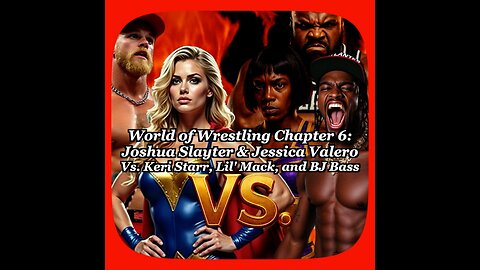 World of Wrestling Chapter 6 - Joshua Slayter & Jessica Valero Vs. Keri Starr & The Atlantyx