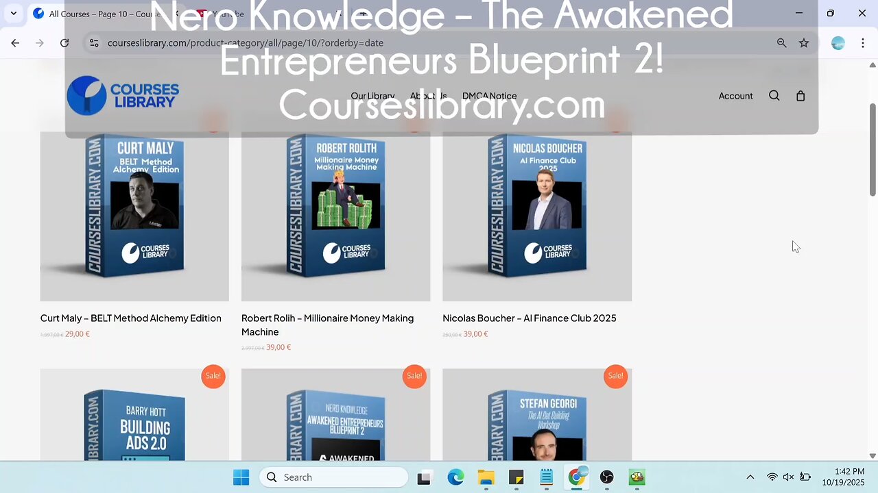 Nero Knowledge – The Awakened Entrepreneurs Blueprint 2! Courseslibrary.com
