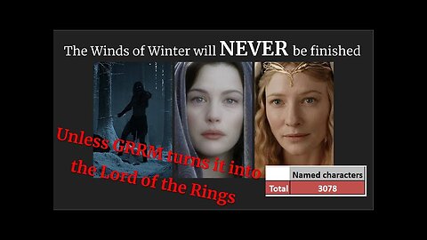 The ONLY way (((GRRM))) can still finish The Winds of Winter