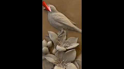 Bird on the wall using only 🕊️🕊️