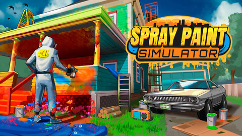 Opening Up My Own Spray Paint Shop | Spray Paint Simulator