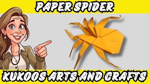 How to Make a Spider Origami | Easy and Creepy-Cool Paper Craft