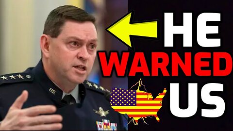 ALERT: Top US General just issued URGENT WARNING - Prepare NOW