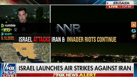 🔴NIGHTNATION.LIVE | ISRAEL ATTACKS IRAN & INVADER RIOTS CONTINUE