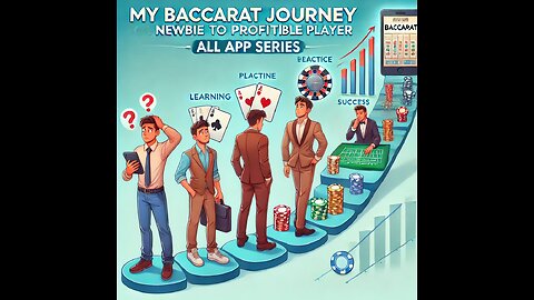 My Baccarat Journey From Newbie to Profitable Player | [All Apps Series]