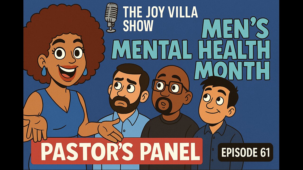 Why Are So Many Men Suffering in Silence? Pastor's Panel - The Joy Villa Show – Ep 61