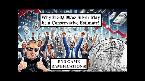 Why $150,000/oz Silver may be Conservative Estimate! GOT PHYSICAL! Bix Weir