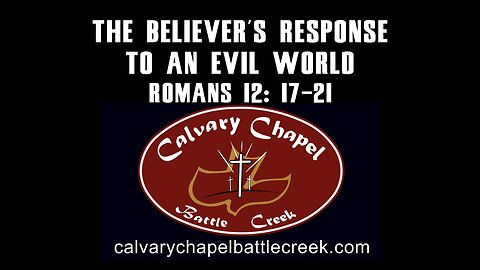 July 13, 2025 - The Believer's Response To An Evil World