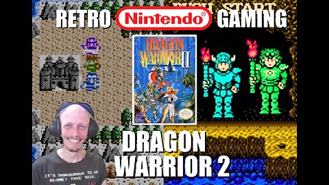 Dragon Warrior 2 (NES): Trek to Hargon's Castle to Confront the Evil Wizard with BrightGaming