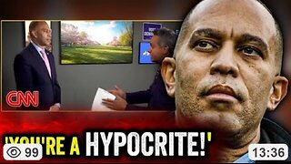 Hakeem Jeffries Just RAGE QUIT on Live CNN TV!!! ~ by Dr Steve Turley 7/24/25