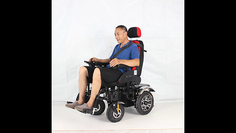 High Tech Ergonomic Elderly Electric Wheelchair