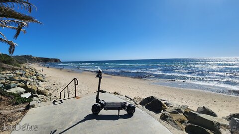 🛴💨💯🤙Electric Scooter Tour: Dana Point California ... Zipping Salt Creek Beach 😎Hype Version