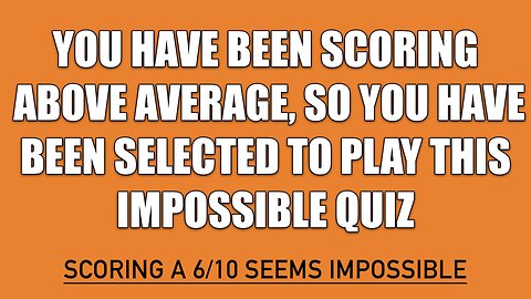 Quiz with a variety of questions