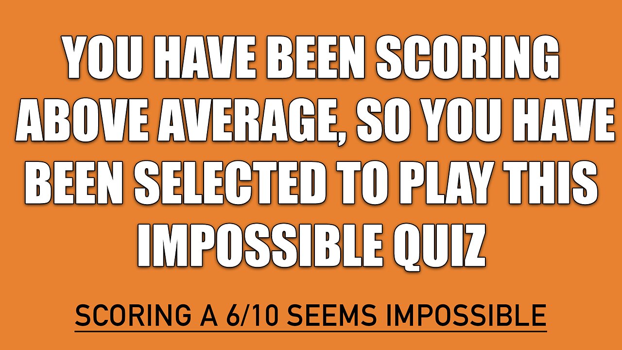 Quiz with a variety of questions