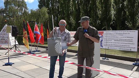 BRD in Panik vor der eigenen Identität! Tag des Sieges Berlin-Treptow 9. Mai 2025