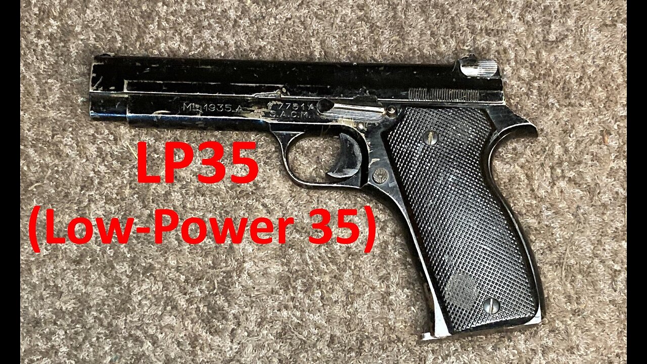 French S.A.C.M. 1935A Pistol - Overview & Field Strip