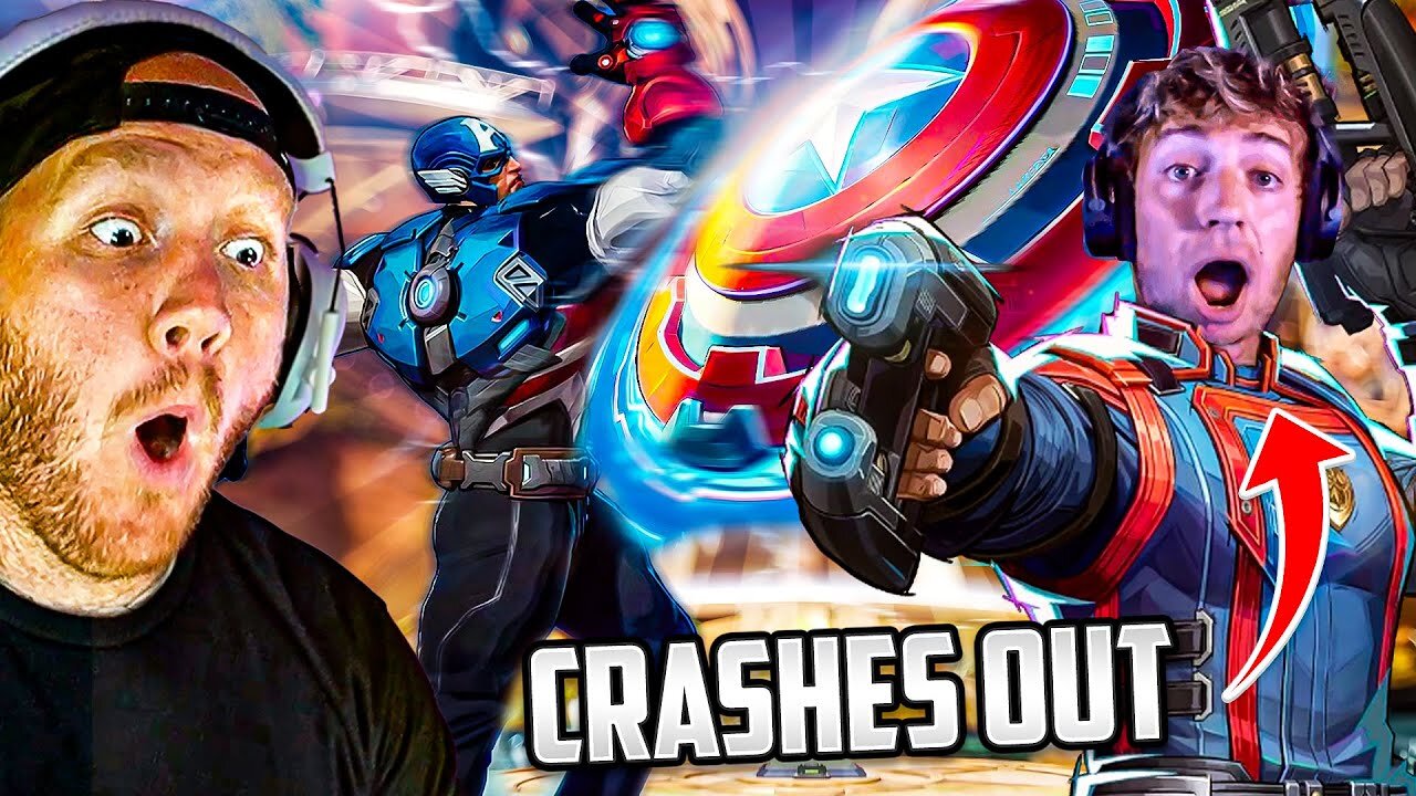 NINJA CRASHES OUT ABOUT CAPTAIN AMERICA