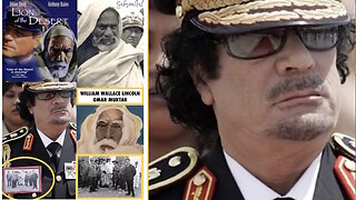 Gadafi de Libia está vivo. Q Jesus Kennedy Lincoln Kahlooni Druze