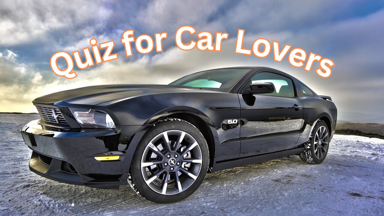 The Main Car Quiz