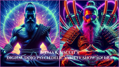 Booma & Biscuit’s Digital Dojo Psychedelic Variety Show’Yo! Ep. 7 | June 17th, 2025 | Today @ 6PM Central Time