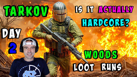 🔴LIVE - DAY 2 - TRYING OUT TARKOV HARDCORE WIPE / 1 MIL STASH / WOODS LOOT RUNS WITH NEFFEX MUSIC