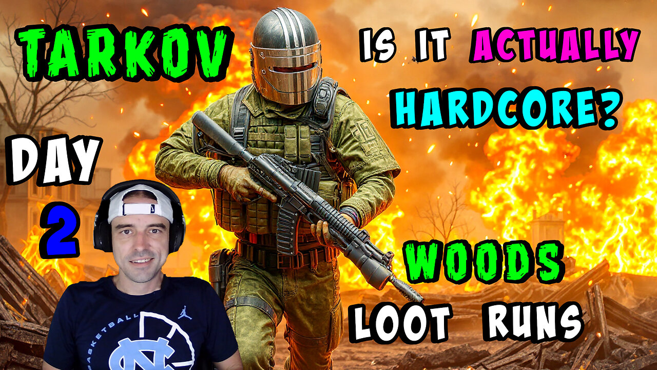 🔴LIVE - DAY 2 - TRYING OUT TARKOV HARDCORE WIPE / 1 MIL STASH / WOODS LOOT RUNS WITH NEFFEX MUSIC