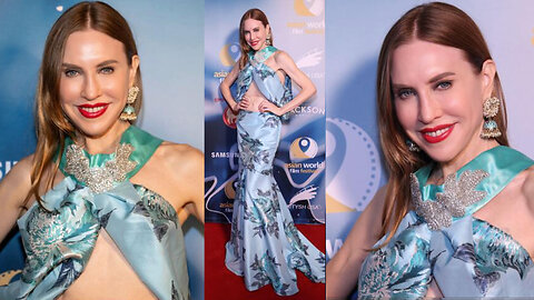 ACTRESS & FASHION ICON CHARIS MICHELSEN ATTENDED A SCREENING OF BONTIKA FILM'S 'LOVE AND KARMA'