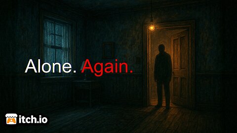 ALONE AGAIN – A Chilling Night in a Haunted House | No Commentary Horror Game