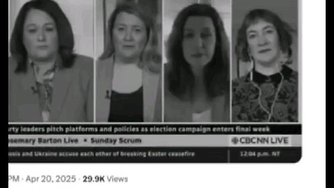Lying CBC Maggot Rosebud "Lard-Ass" Barton Shows Her True Colours
