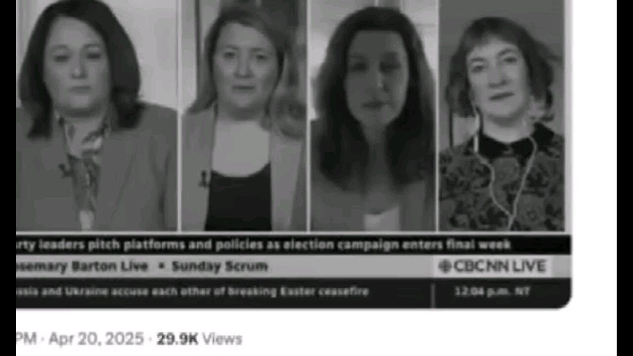 Lying CBC Maggot Rosebud "Lard-Ass" Barton Shows Her True Colours