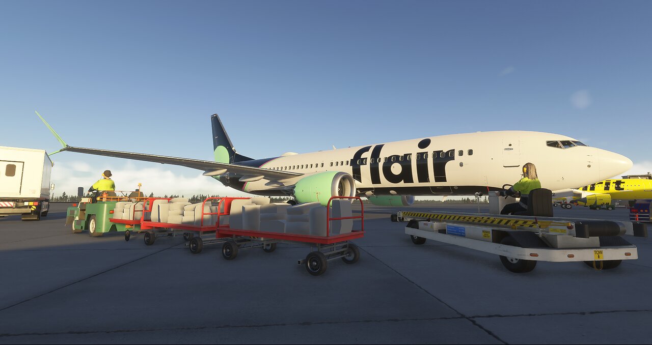 Flair Airlines 737-8 Max- Edmonton to Vancouver / MSFS 2024