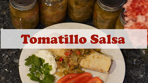 Tomatillo Salsa Canning Recipe