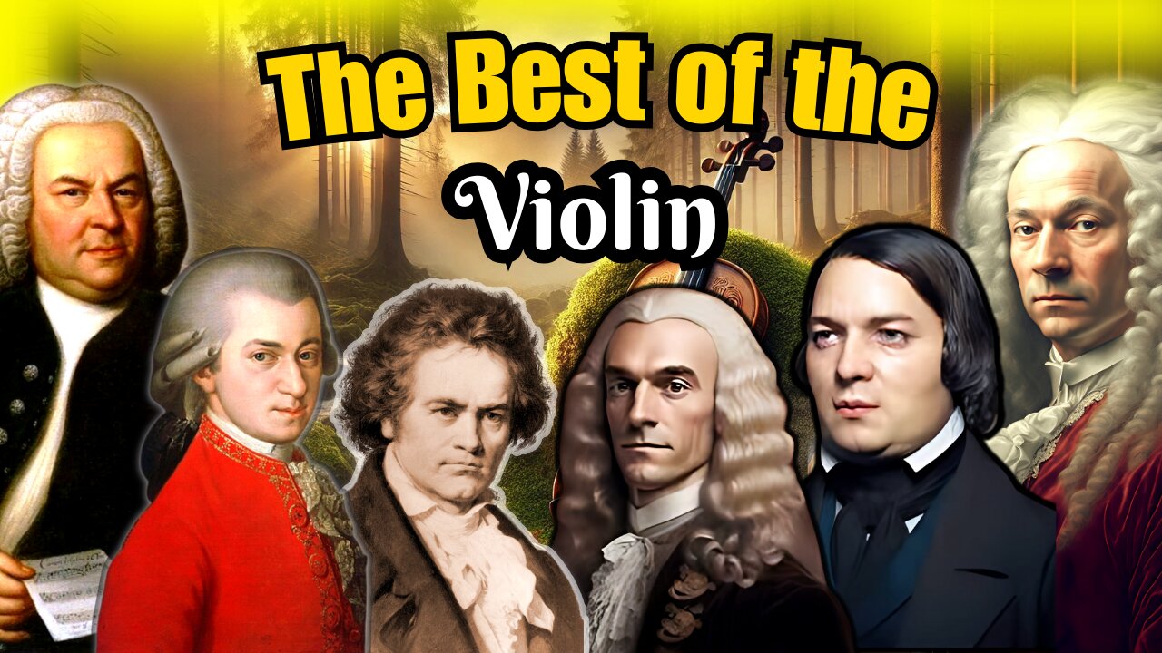 The Best of Violin Concertos: Vivaldi, Bach, Schumann, Scarlatti, Mozart and Beethoven