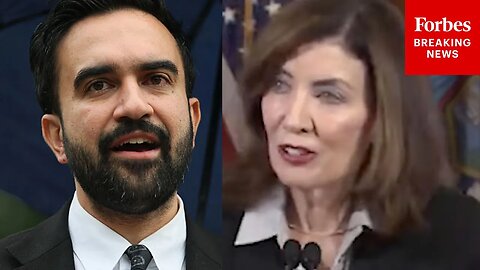 Reporter Asks Kathy Hochul If Zohran Mamdani Will Undermine Her