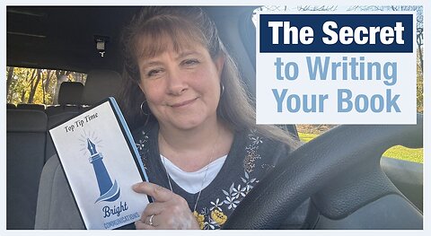 Authors, Wanna Know the Secret to Writing Your Book?