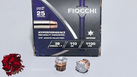 Don't believe the hype, testing Fiocchi Hyperformance 38 special 110gn XTP +p