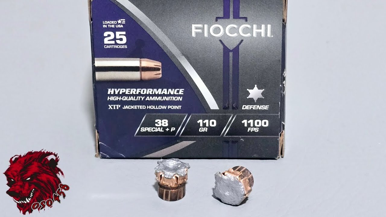 Don't believe the hype, testing Fiocchi Hyperformance 38 special 110gn XTP +p