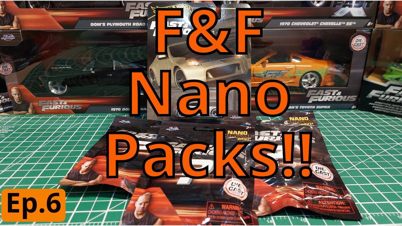 🚗🔥Unboxing Fast & Furious Nano Mystery Packs – Epic Finds! | Opening Diecast Ep. 6