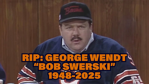 RIP: George Wendt, aka "Bob Swerski"