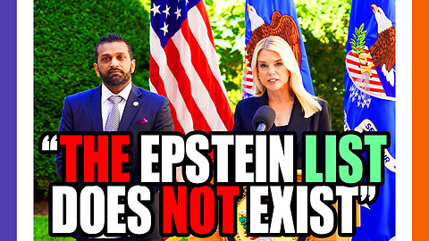 🔴LIVE: Epstein's List Burried, NEW Trump Tariffs, Middle-East Continues To Destabilize 🟠⚪🟣