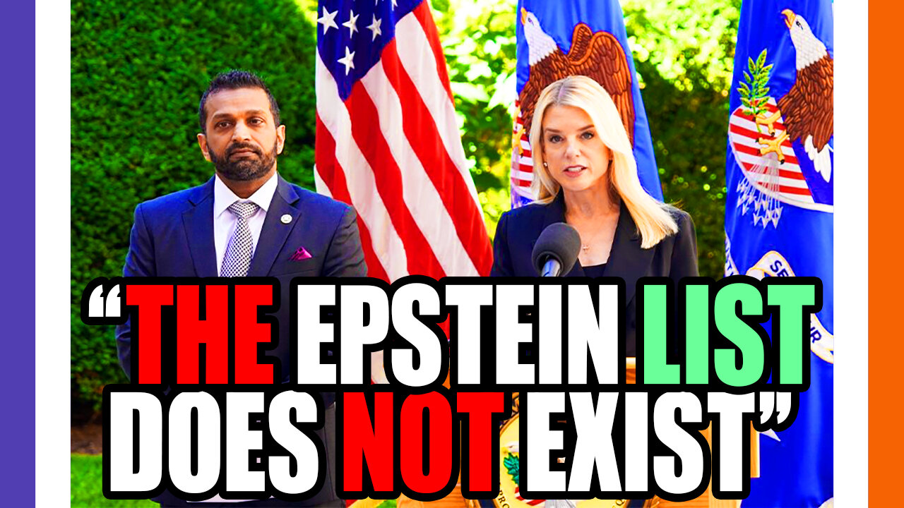 🔴LIVE: Epstein's List Burried, NEW Trump Tariffs, Middle-East Continues To Destabilize 🟠⚪🟣