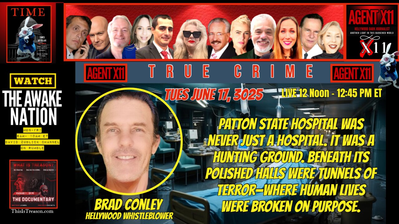 AGENT X11: EP 237: BRAD CONLEY: TRUE CRIME