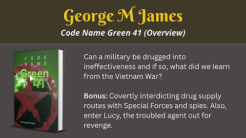 Code Name Green 41(Overview) Can a military be drugged into ineffectiveness? The Lessons of Vietnam.
