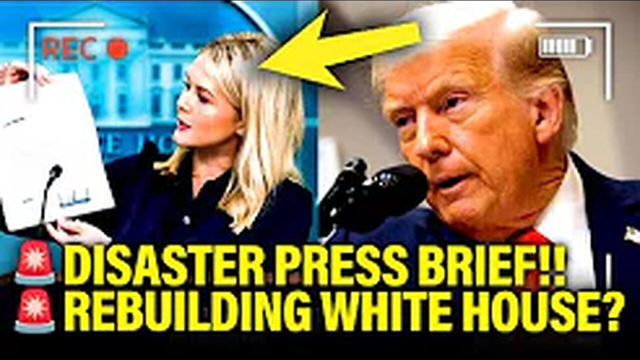 WH holds DISASTER Press Conf…TEARS DOWN East Wing?!