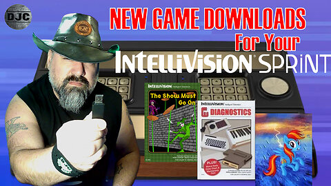 Finding More NEW Games to Download to Your INTELLIVISION SPRINT