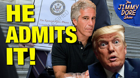 Trump LETS SLIP That He Knows He’s In Epstein Files!