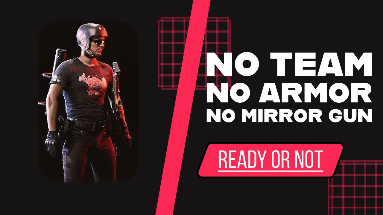 Ready or Not | True Solo | Testing JHP ammo | Twitch Live Stream