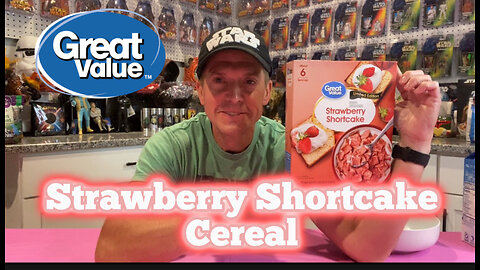 Great Value Strawberry Shortcake Cereal