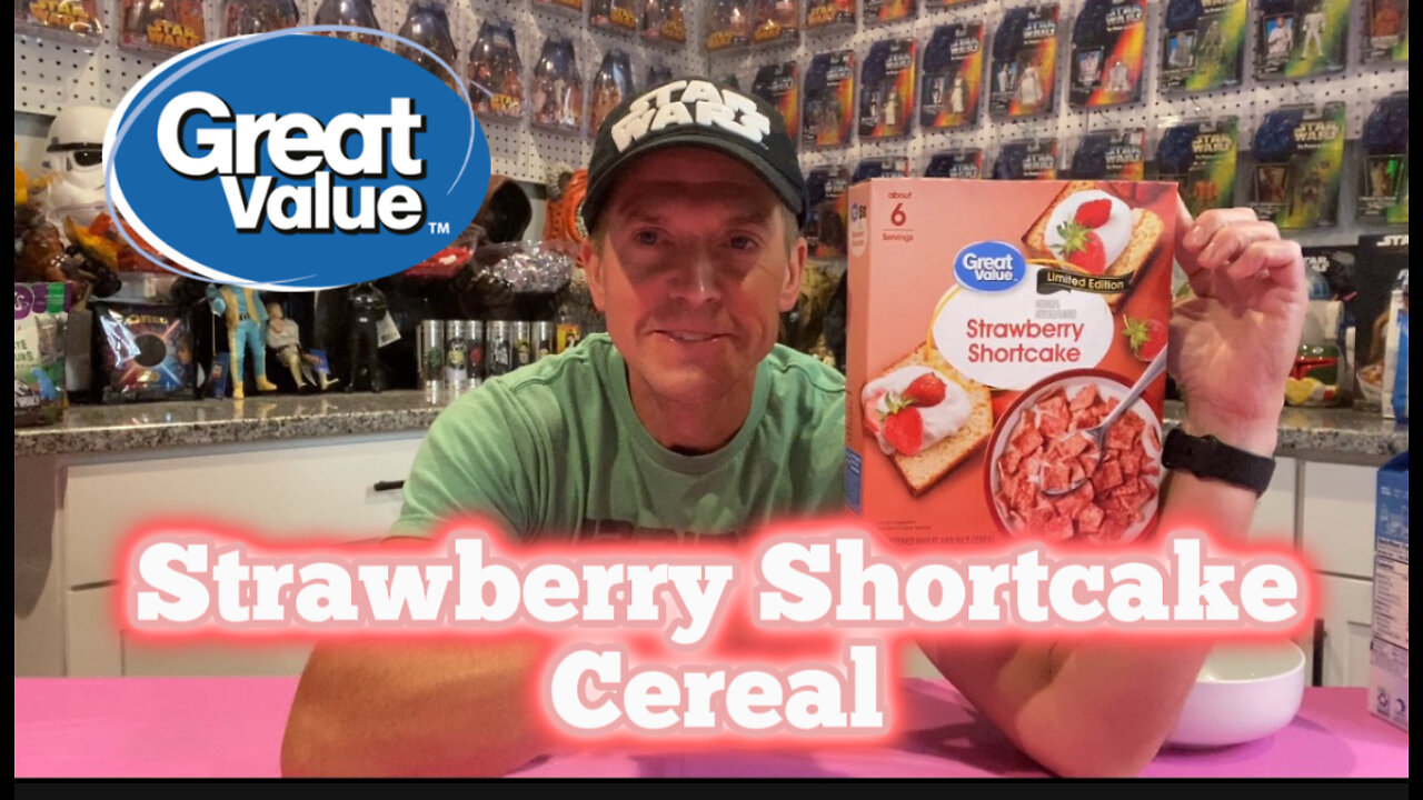 Great Value Strawberry Shortcake Cereal