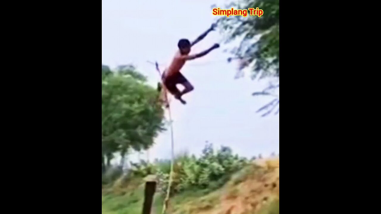 Simplang Trip 101: High jump flip accidentally became push-ups exercise.
